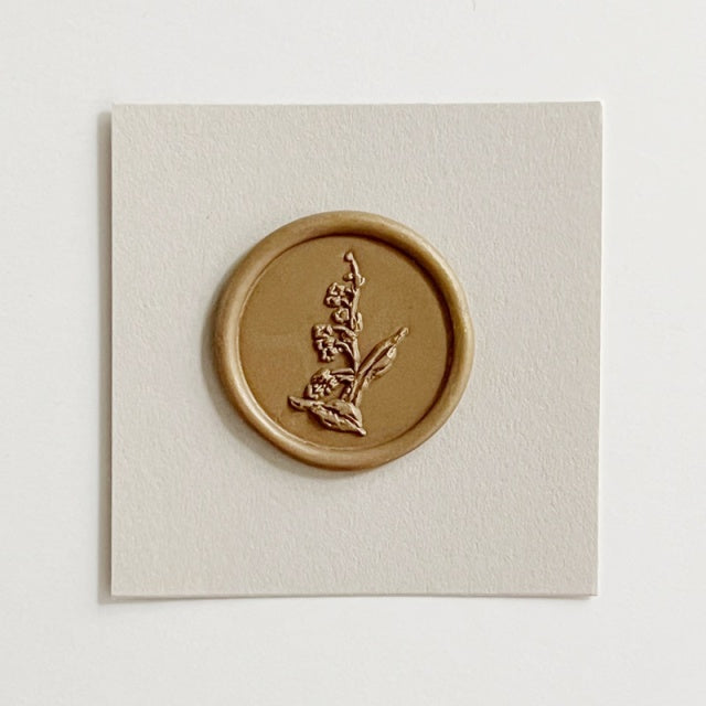 Paper Tree/シーリングスタンプ&ワックス/Paper Tree 10th Anniversary Sealing Stamp -Lily of the Valley