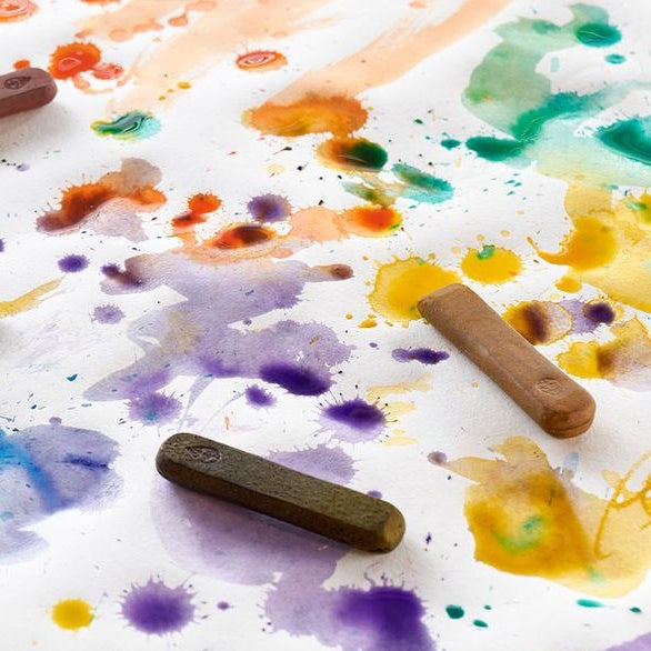 Tag Stationery/Solid ink/Pattern dyeing Ink that can be dyed in various ways Kiiro