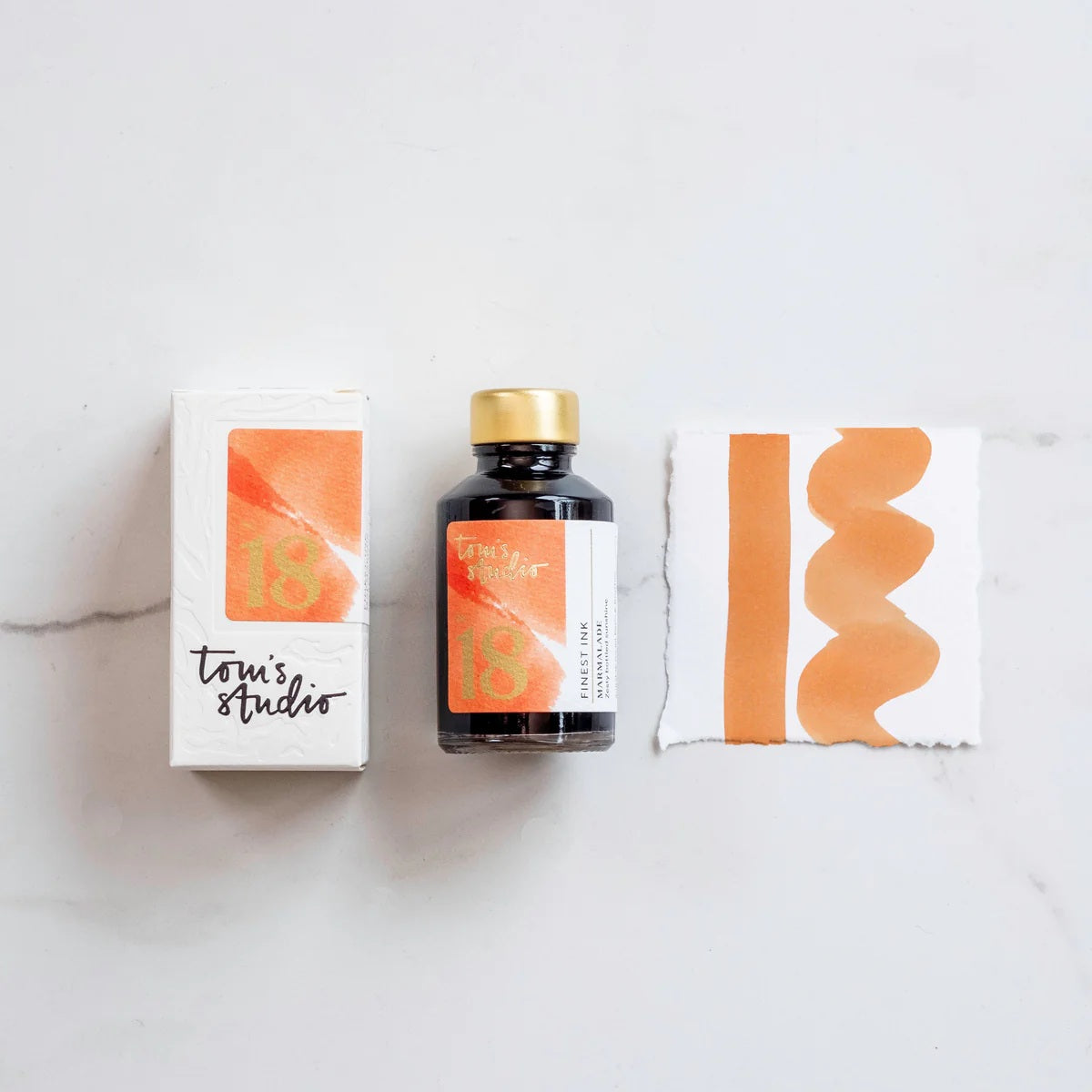 Tom's Studio/インク/Fountain Pen Ink - 18 Marmalade