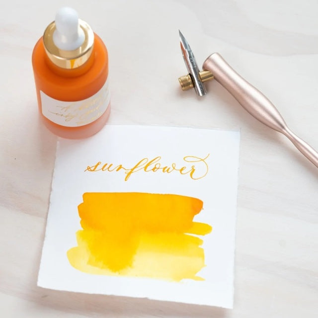 Tom's Studio/カリグラフィーインク/Calligraphy Ink - Sun Flower