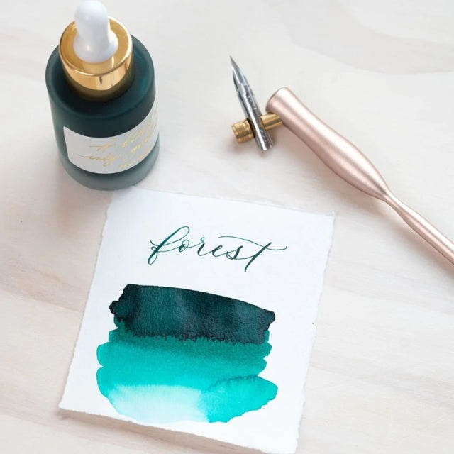 Tom's Studio/Calligraphy Ink/Calligraphy Ink - Forest Green