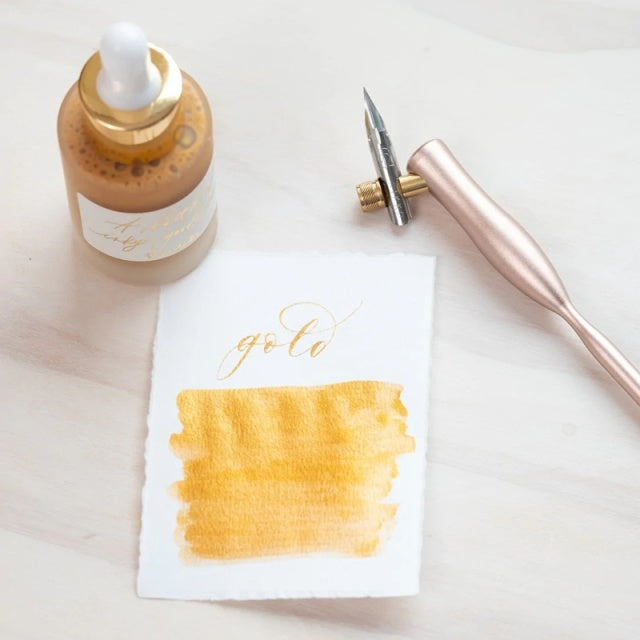 Tom's Studio/カリグラフィーインク/Calligraphy Ink - Gold