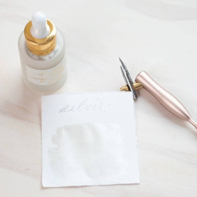 Tom's Studio/カリグラフィーインク/Calligraphy Ink - Silver