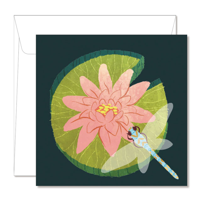 Up With Paper/Single Card/Midnight Dragonflies