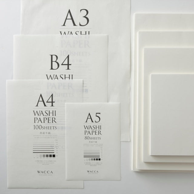 WACCA/Hanshi/A5 calligraphy hanshi white 80 sheets