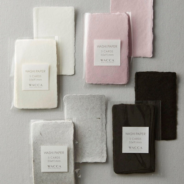 WACCA/name card/business card with ears pink 5 pieces