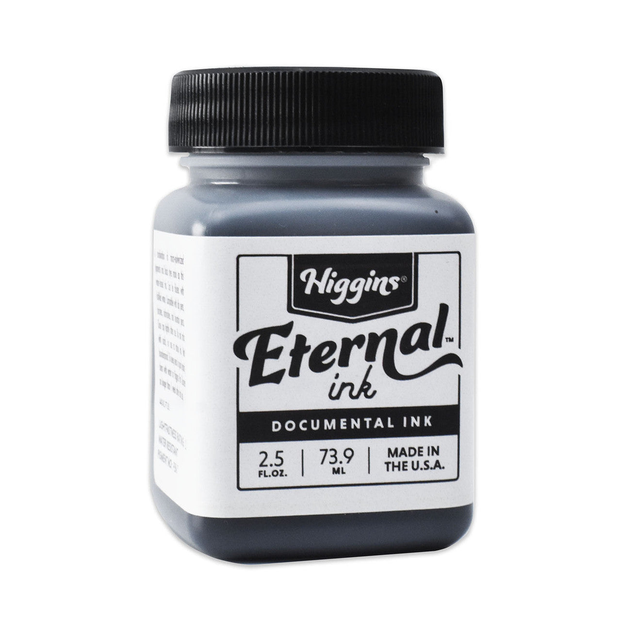 美品1950年代米国製◆HIGGINS（ヒギンズ）ラベル・コルクふた付きインク瓶 Higgins/カリグラフィーインク/Higgins Eternal Ink | ペーパーツリー