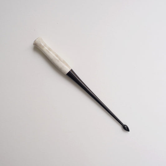 DAO HUY HOANG/カリグラフィーホルダー/Antler＆Ebony Segment Straight Pen Holder for Square Nib
