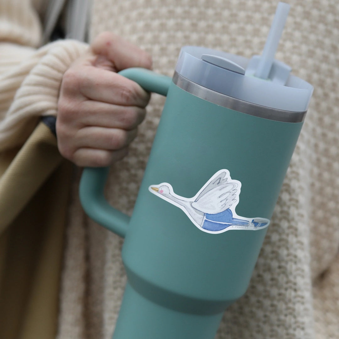 E.Frances/ステッカー/Flying Goose Sticker