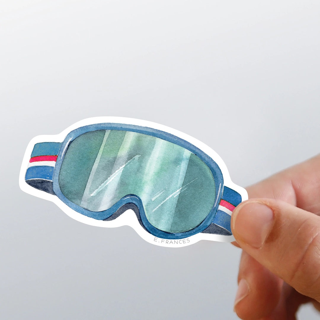 E.Frances/Ski Goggles Sticker