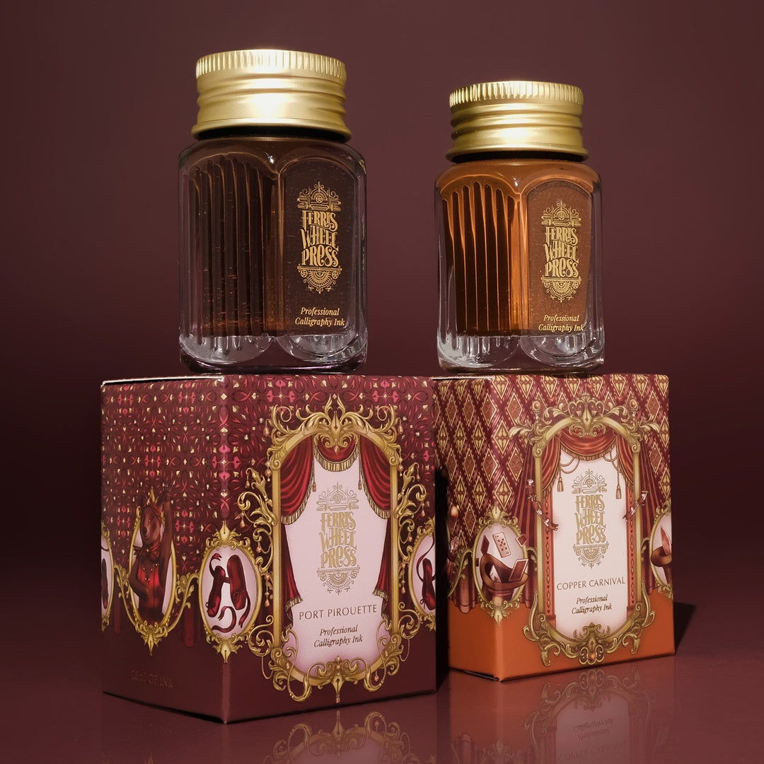 Ferris Wheel Press/Calligraphy Ink/Fanciful Events Collection - Copper Carnival 28ml