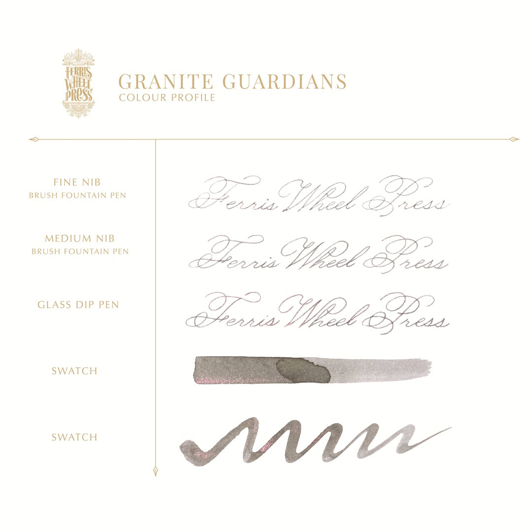 Ferris Wheel Press/Ink Pots/Granite Guardians 10ml Ink Pots