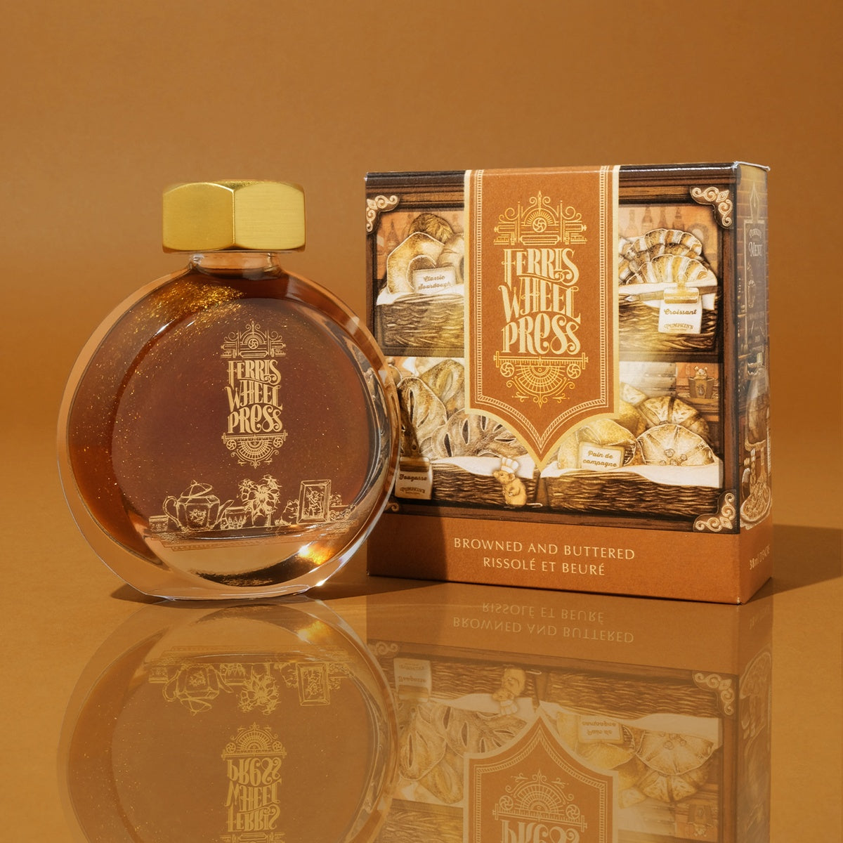 Ferris Wheel Press/インク/Browned and Buttered 38ml