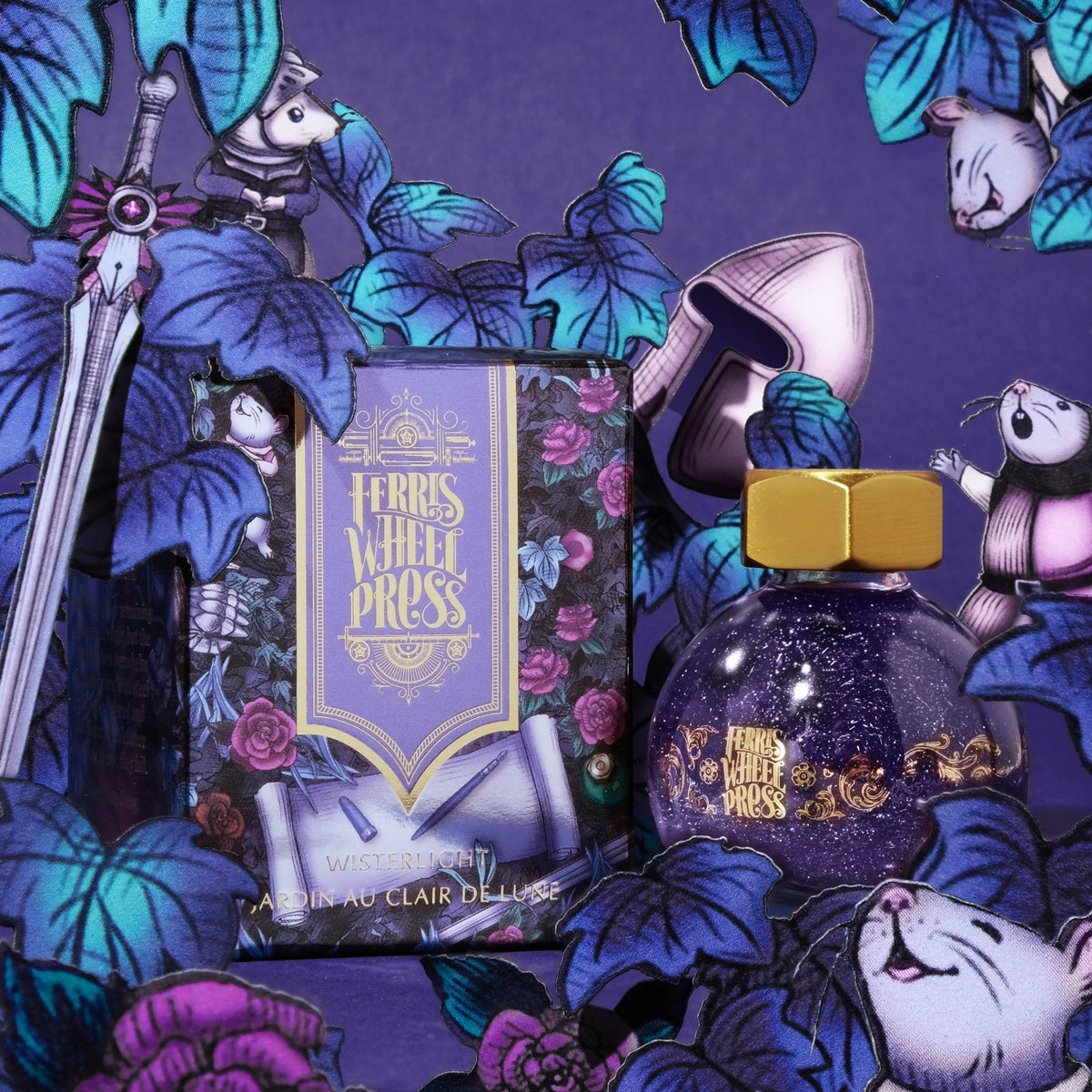 【予約受付中|7/3発売】Ferris Wheel Press/インク/The FerriTales - Wisterlight 20ml
