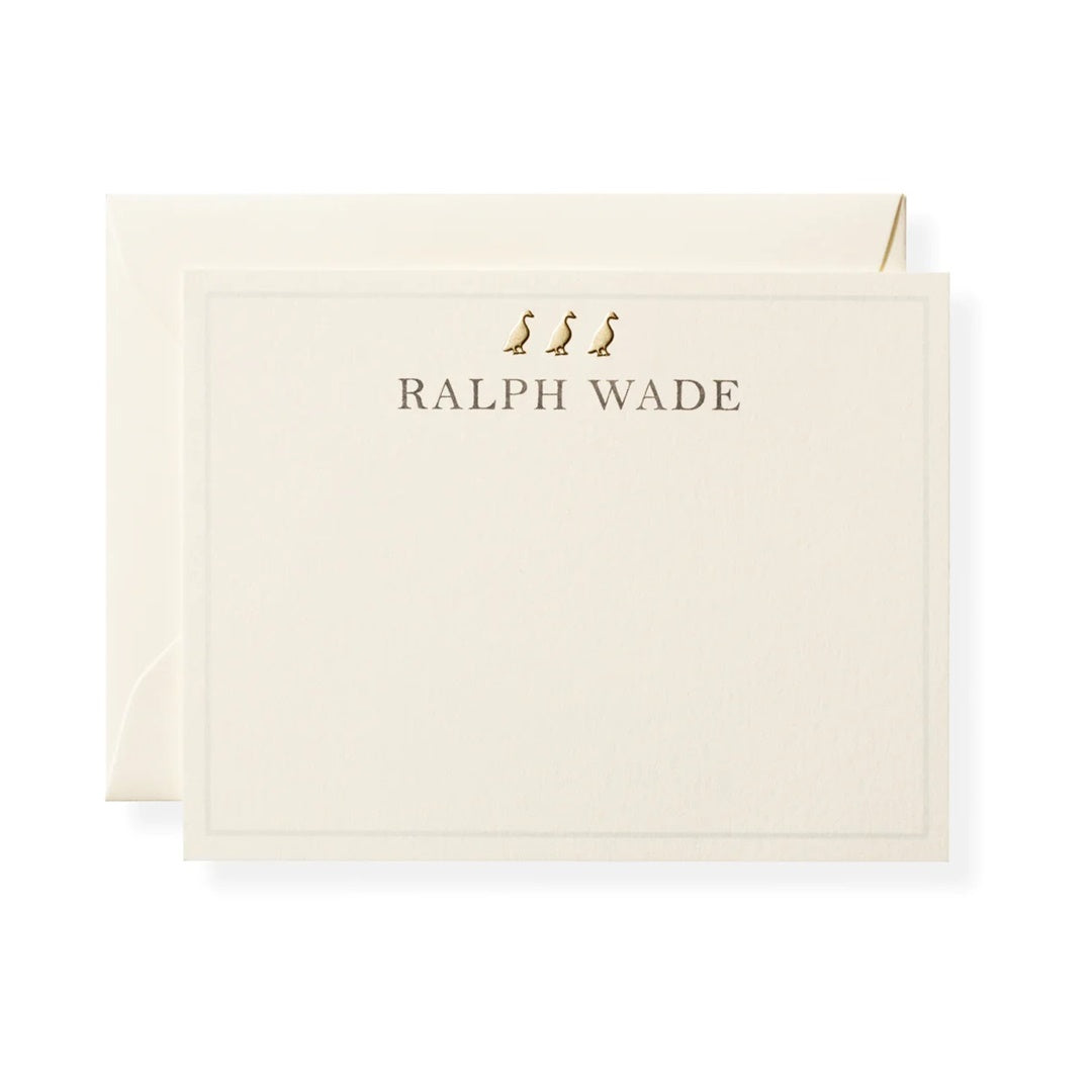 Karen Adams/Box Card/Animal Crackers in Blue Notes