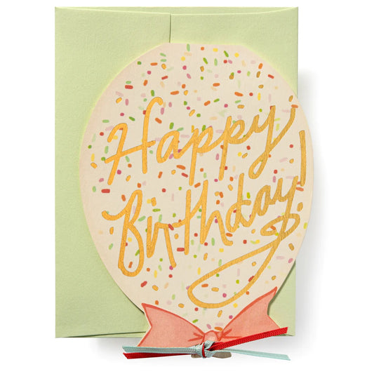 Karen Adams/シングルカード/Happy Birthdsay Balloon Greeting Card