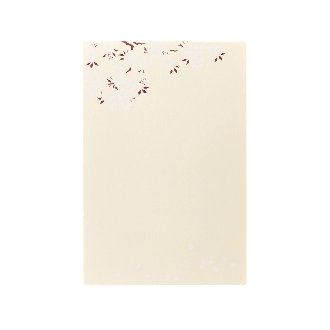 KYUKYODO/Postcards/Silk Printing Post Card - Sakura
