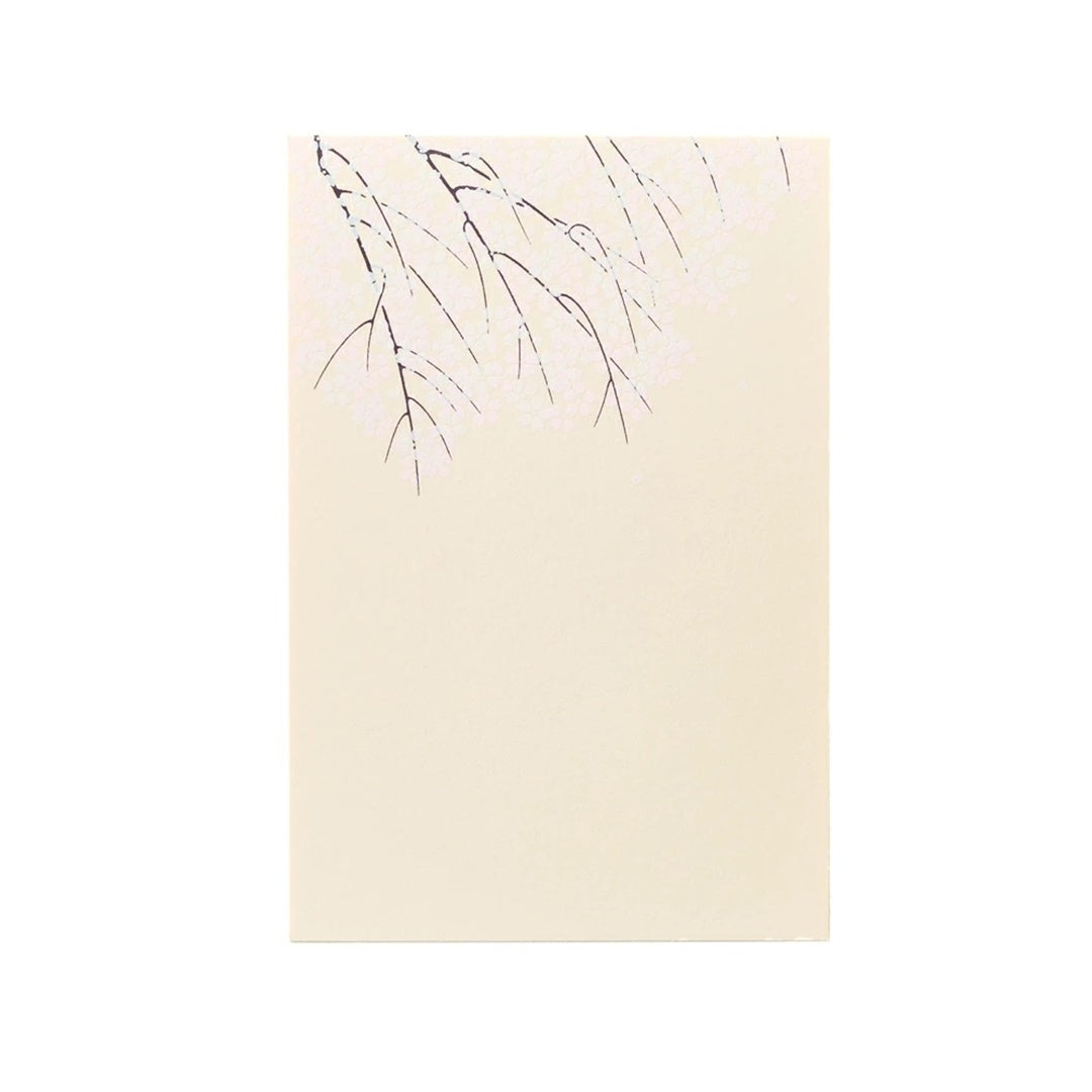 KYUKYODO/ハガキ/Silk Printing Post Card - しだれ桜