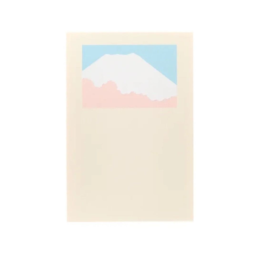 KYUKYODO/Postcards/Silk Printing Post Card - Fuji