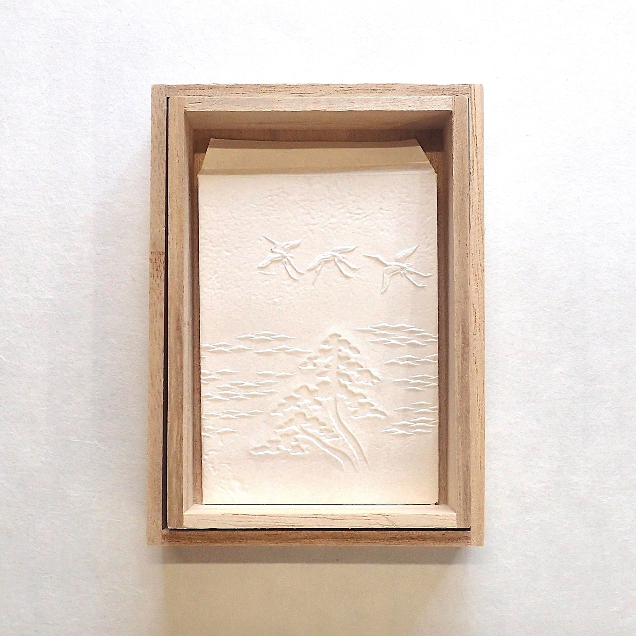 永田哲也/お飾りぽち 風流 松之浜と鶴(桐箱入り)