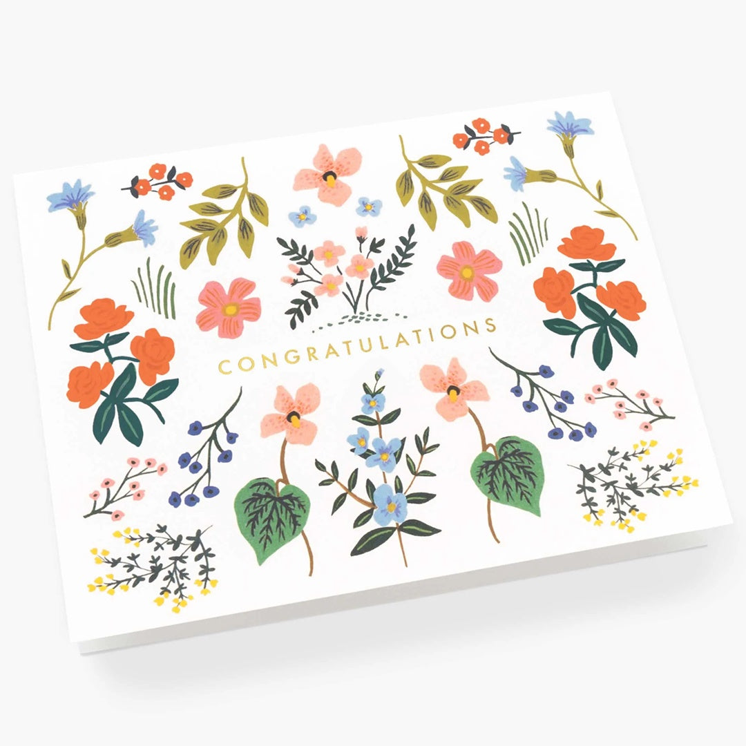 Rifle Paper/シングルカード/Wildwood Congrats