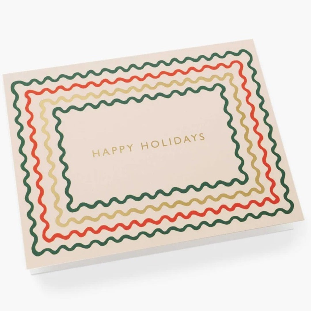 Rifle Paper/Single Card/Holiday Ribbon
