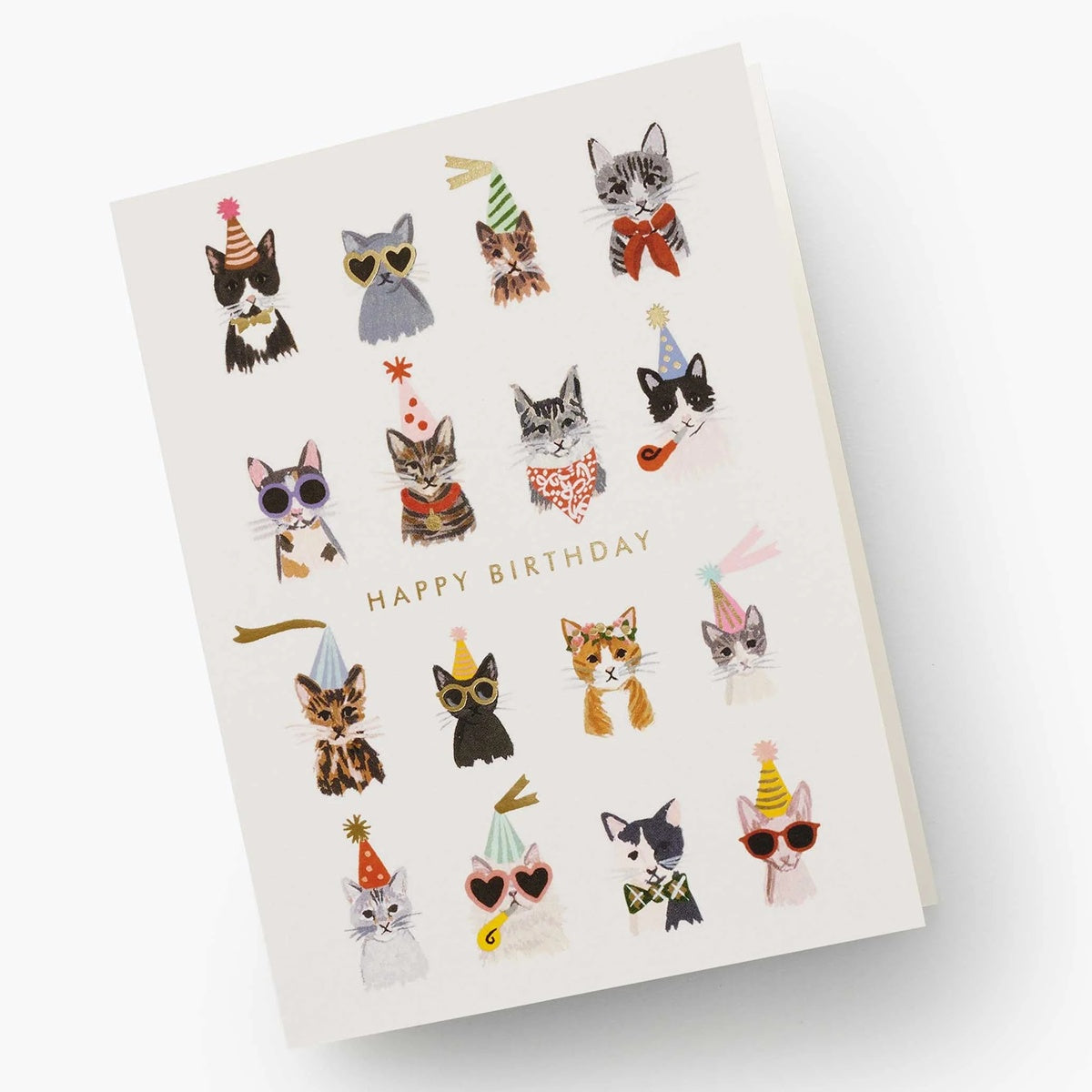 Rifle Paper/Single Card/Cats Birthday