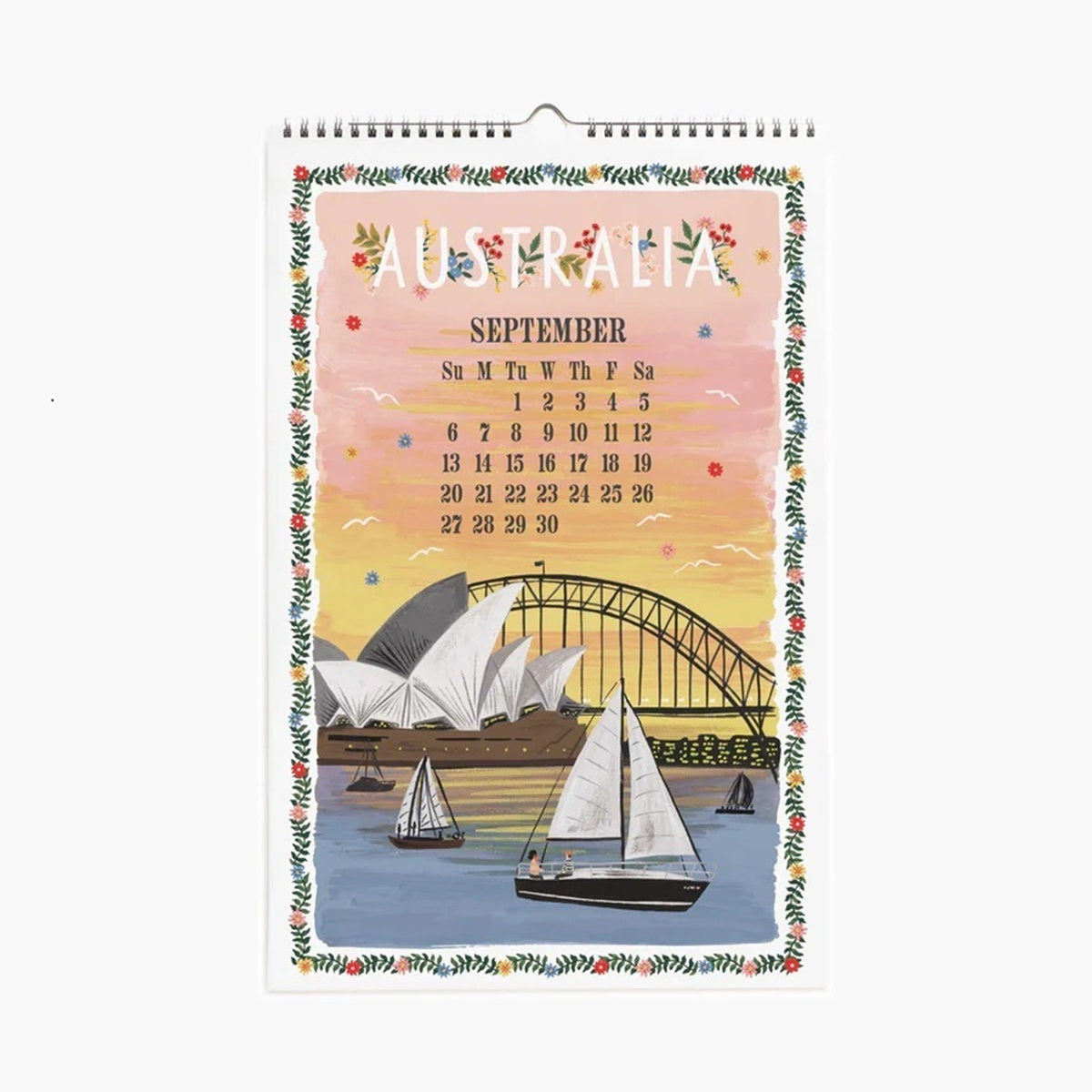 Rifle Paper/カレンダー/2026 World Travel Calendar