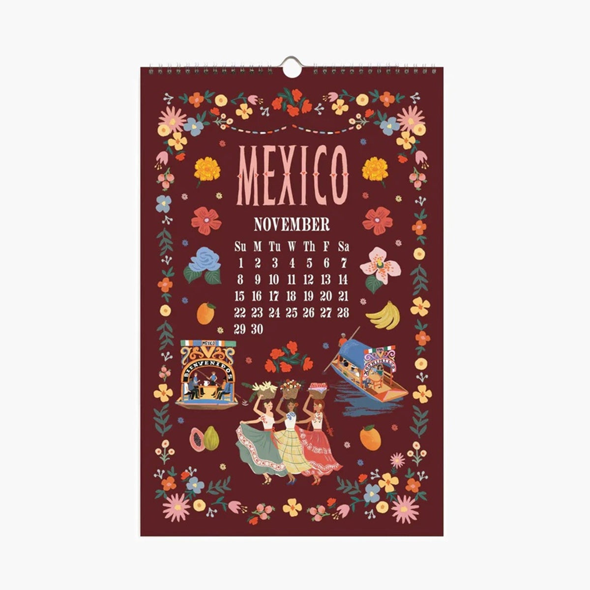 Rifle Paper/カレンダー/2026 World Travel Calendar