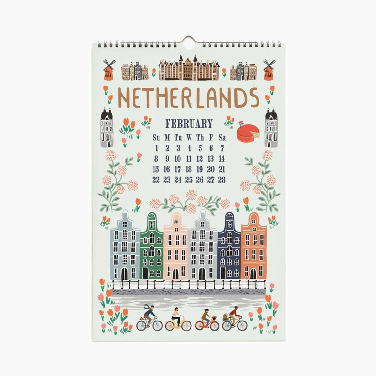Rifle Paper/カレンダー/2026 World Travel Calendar