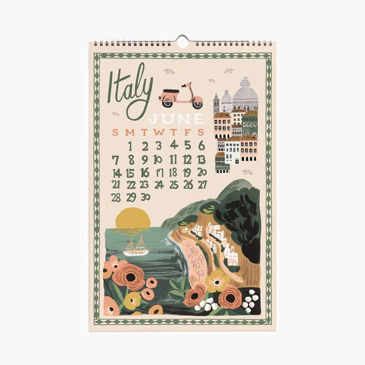 Rifle Paper/カレンダー/2026 World Travel Calendar