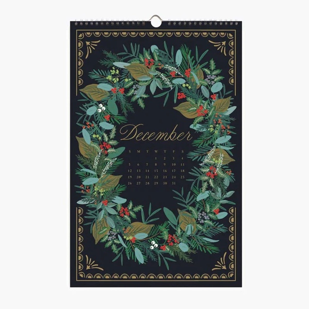 【事前受注販売】Rifle Paper/カレンダー/2027 Wall Calendar - Botanical Garden