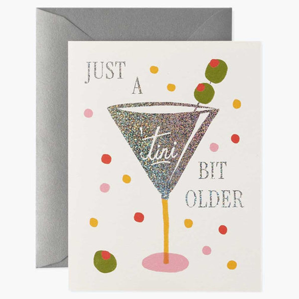 Rifle Paper/シングルカード/Just a 'Tini Bit Older Birthday