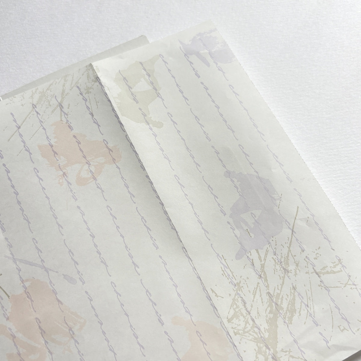 島野真希 × 日本橋 榛原/便箋/蛇腹便箋レターセット SHIKI - 四季 - 夏