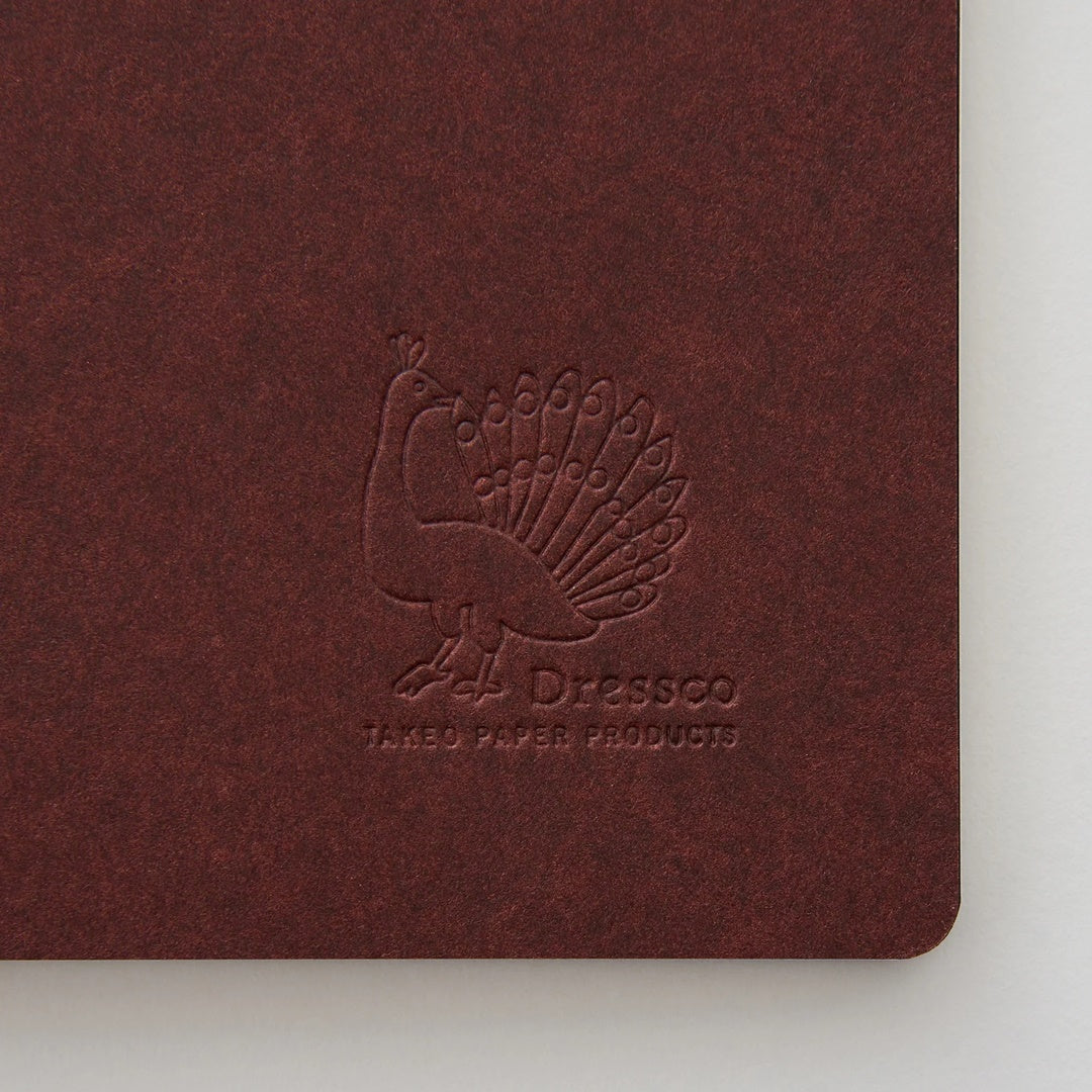 TAKEO PAPER PRODUCTS/ステッチノート/Dressco Stitch Notebook - Maroon