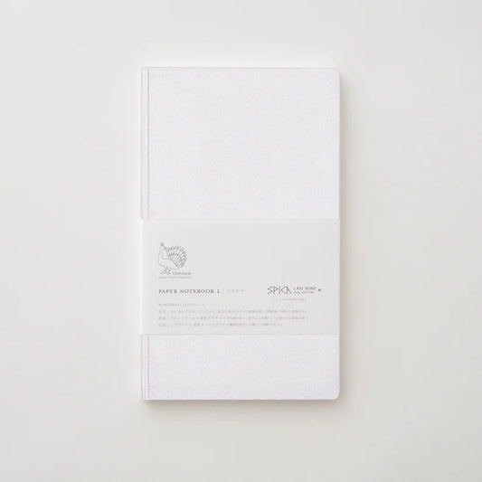 Takeo/ペーパーノート/Dressco Paper Notebook L - プラチナ