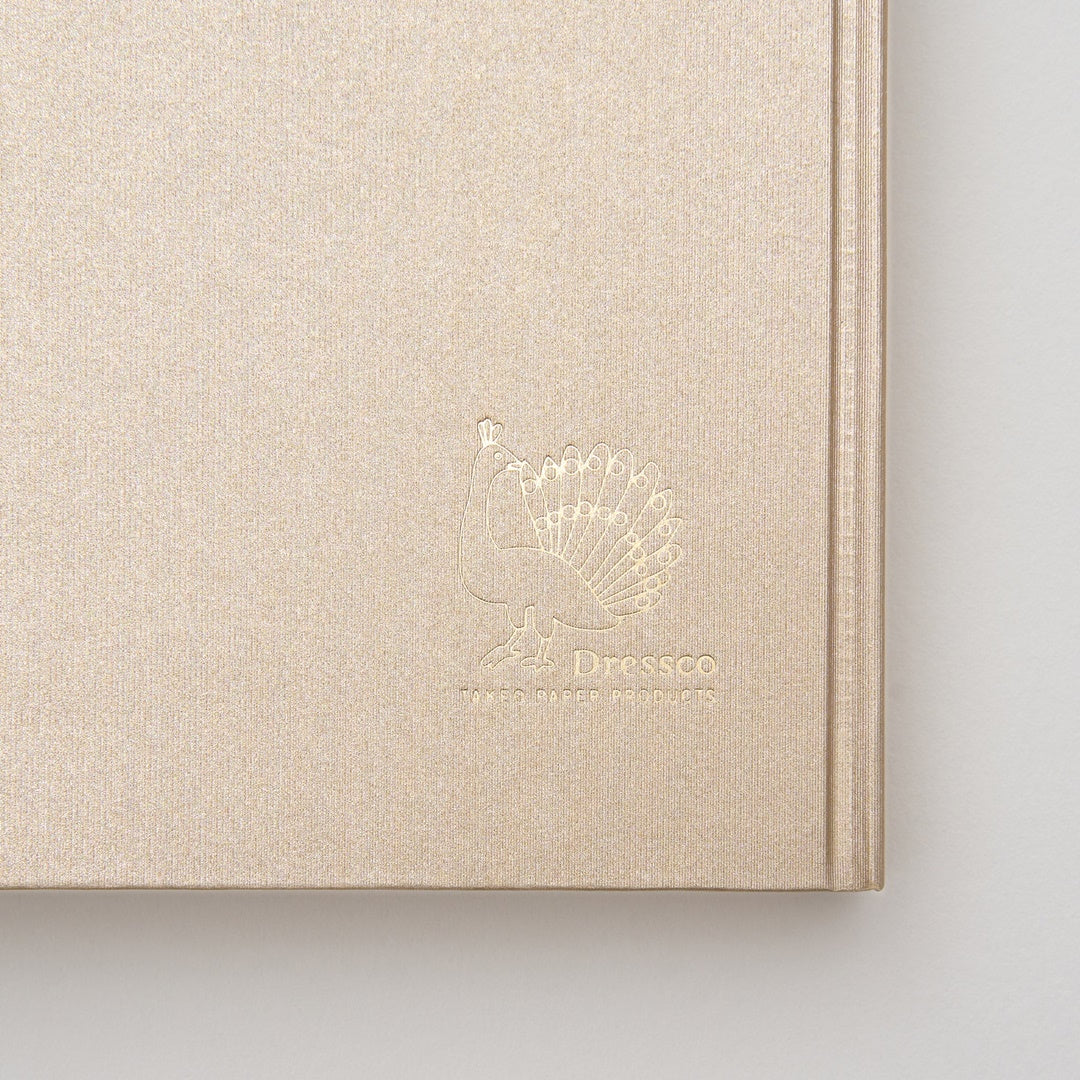 TAKEO PAPER PRODUCTS/Paper Notebook/Dressco Paper Notebook S - Champagne Gold