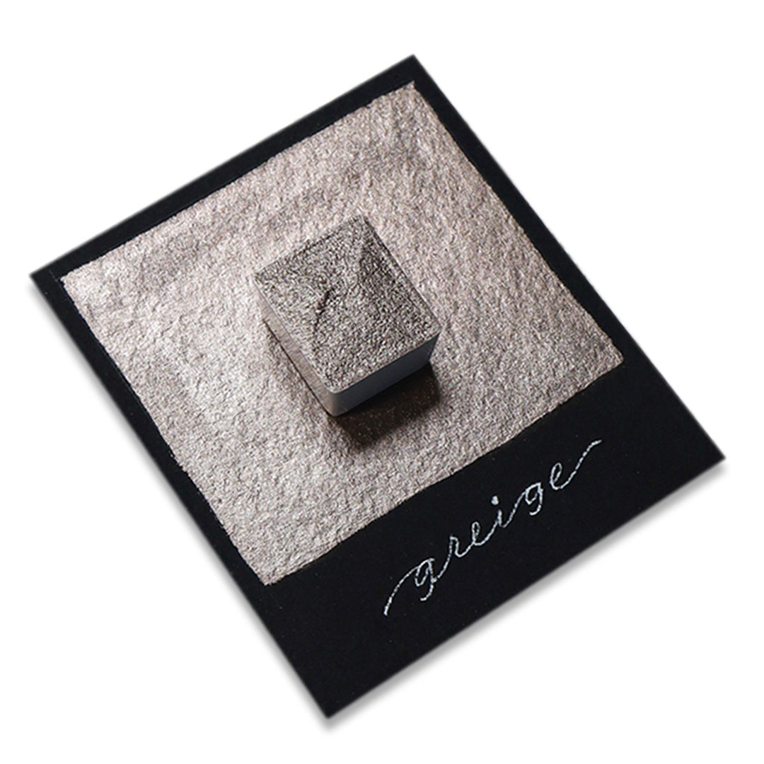 【予約受付期間 11/22~11/24】The Creative Kinds/カリグラフィーインク/Single Half Pan Shimmer - Greige