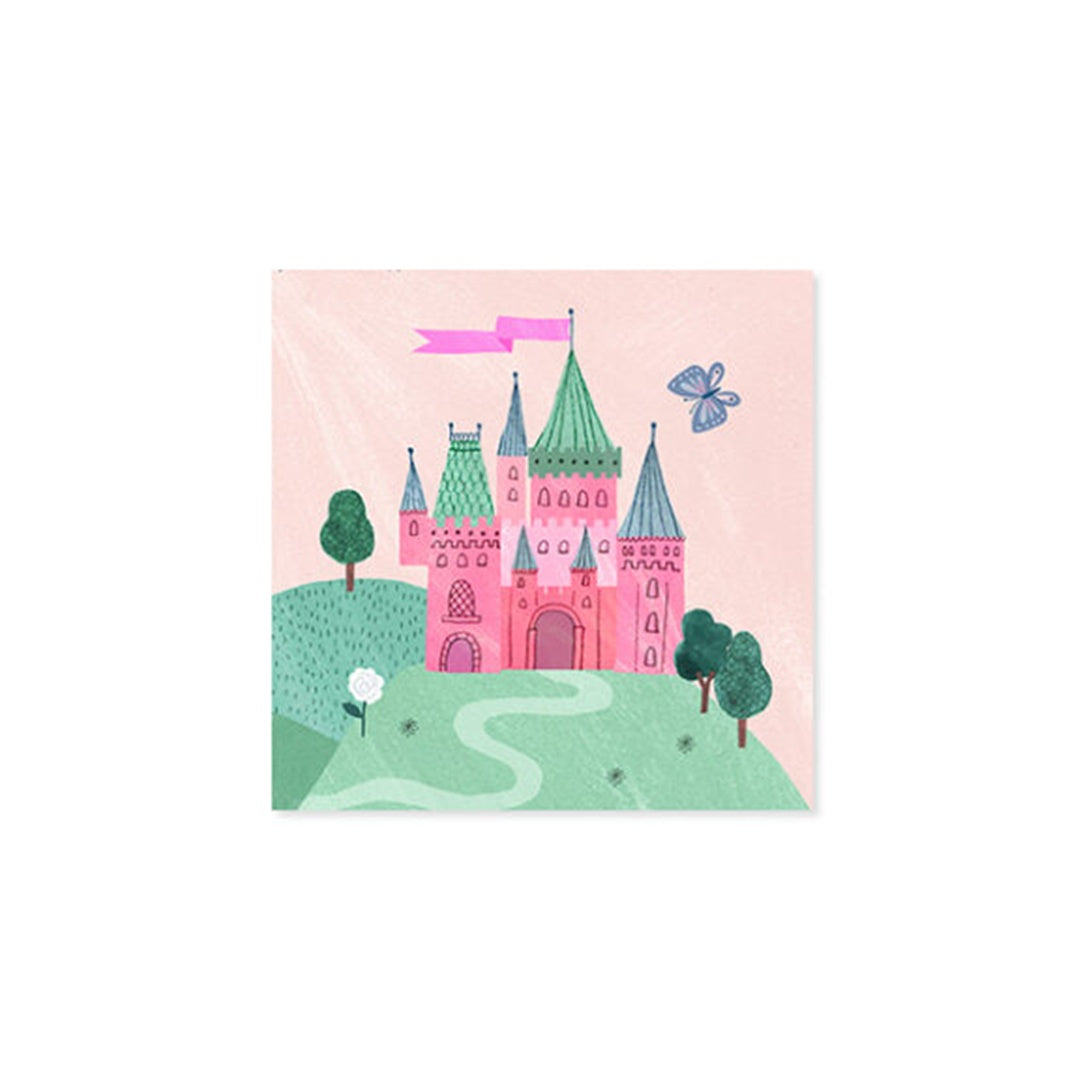 UP WITH PAPER/Mini Card/Princess and Unicorn