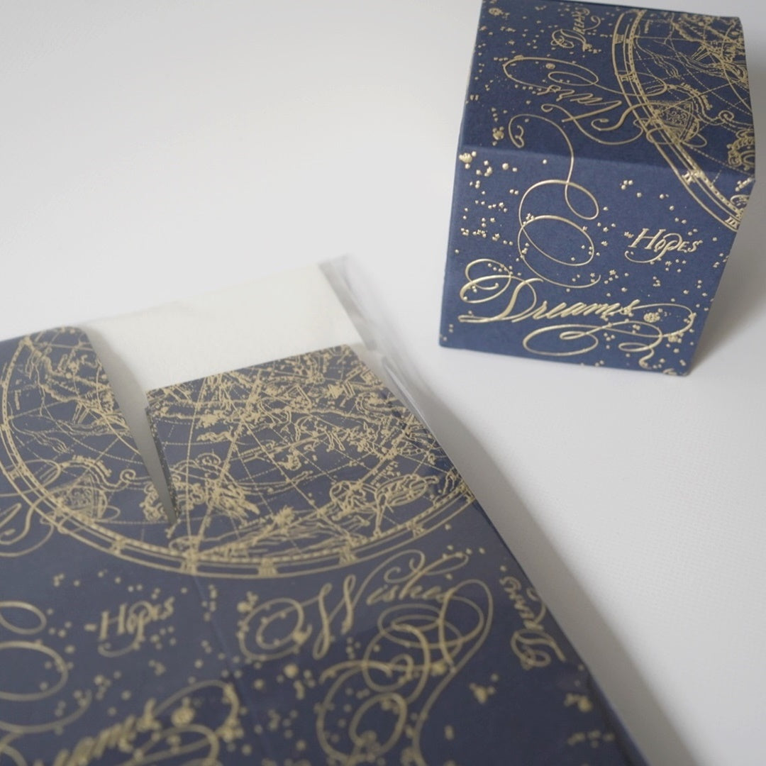 【在庫限り】Veronica Halim/ギフトボックス/Cube Box - Navy