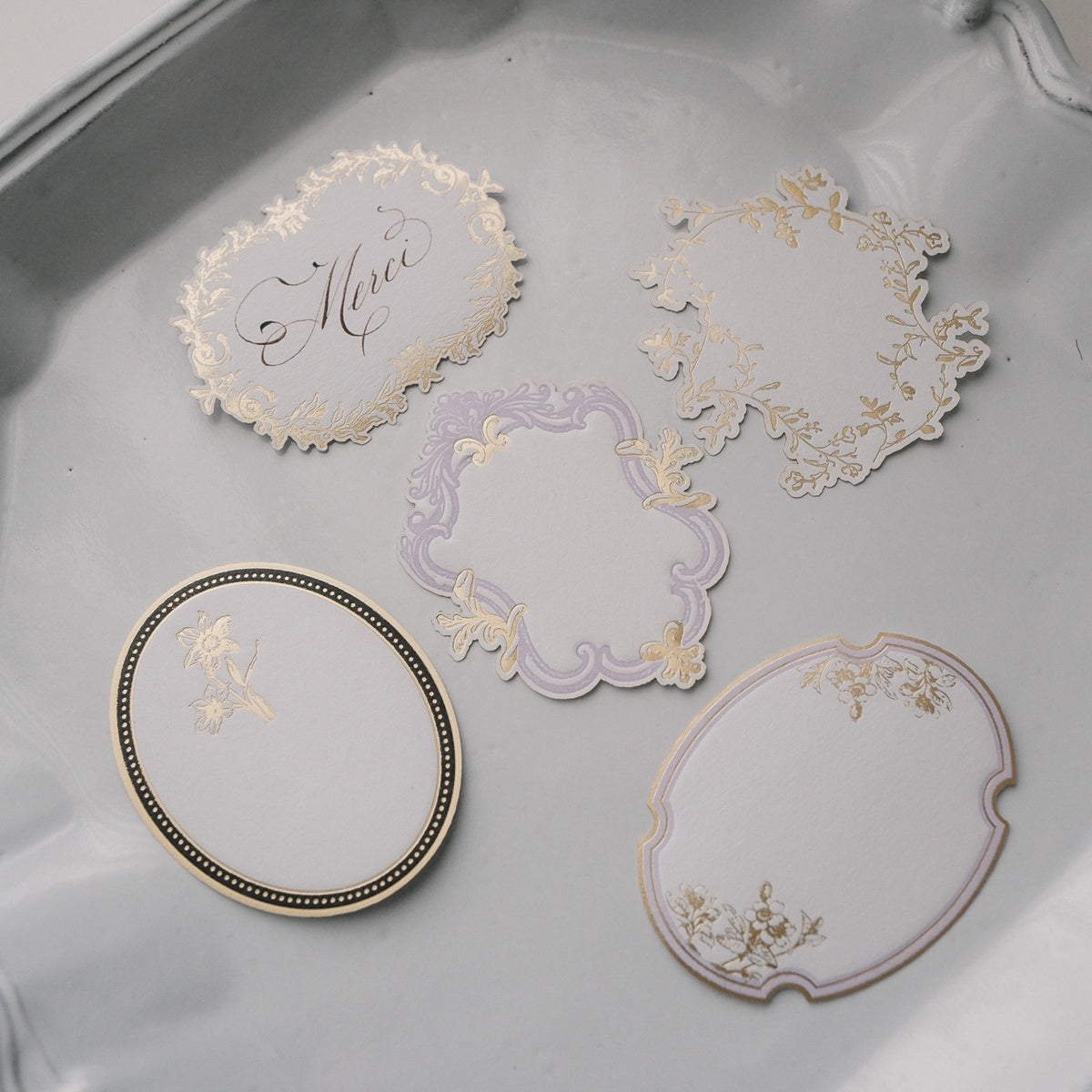 Veronica Halim/ラベル/Non-adhesive label 10sheets - Daffodils