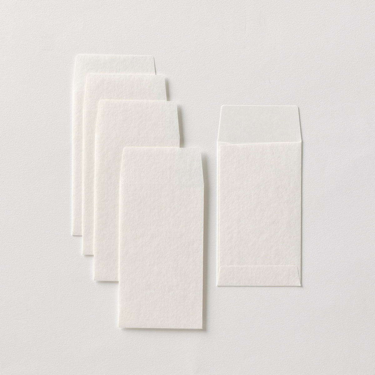 WACCA/ラッピングペーパー/無地和紙 細形ぽち袋 しろ