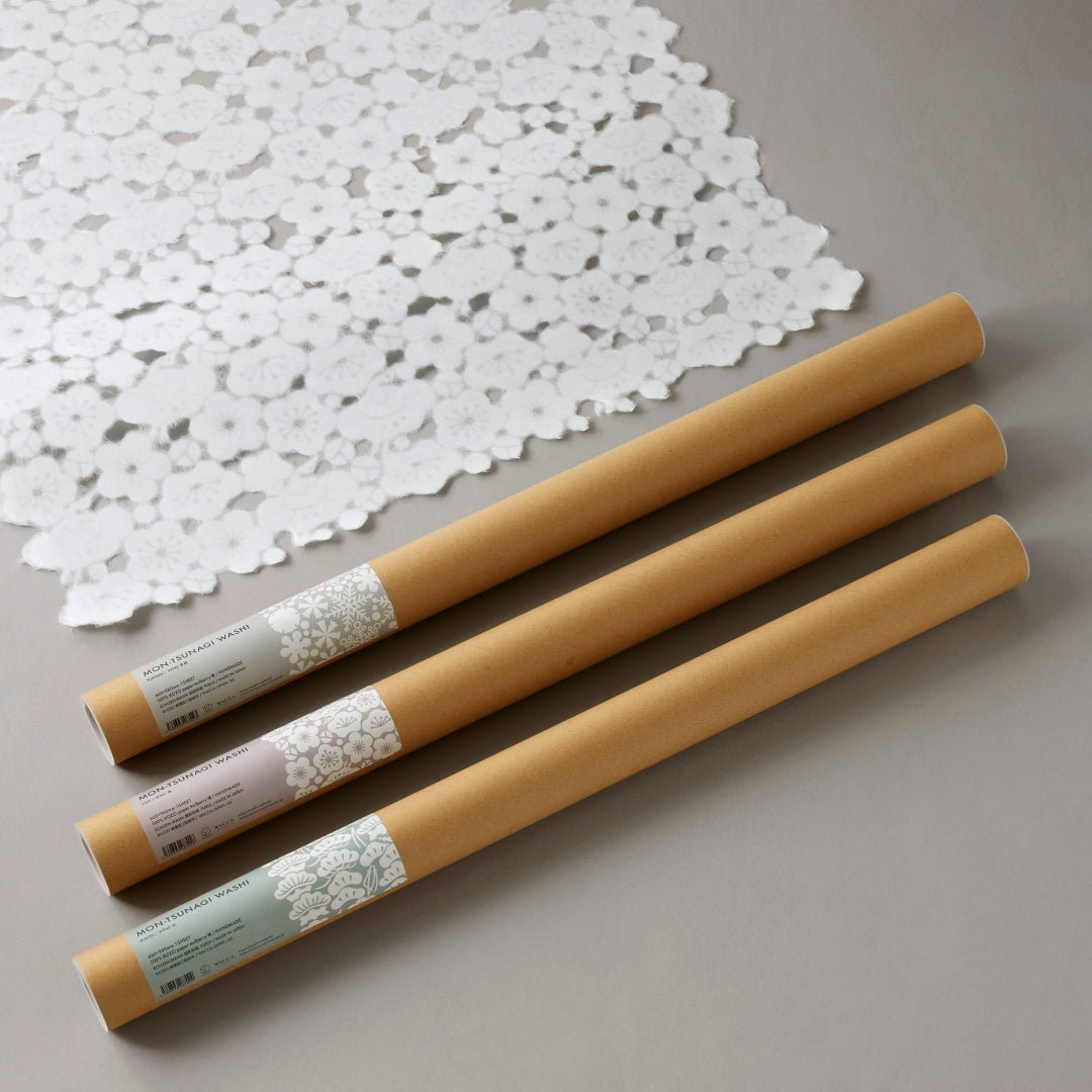 WACCA/紋つなぎ和紙/Mon-Tsunagi Washi - 梅