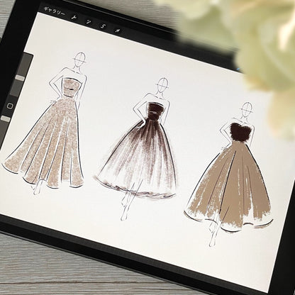 (For those with experience using Procreate) [Chihiro x Paper Tree] iPad Digital Illustration Advanced Lesson January to June 2025