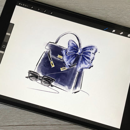(For those with experience using Procreate) [Chihiro x Paper Tree] iPad Digital Illustration Advanced Lesson January to June 2025