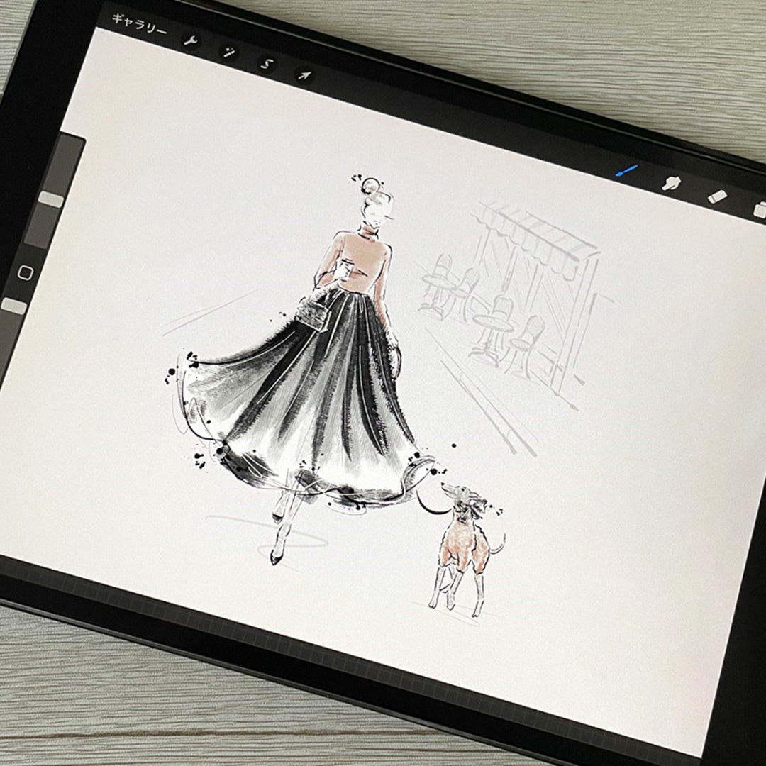 (For those with experience using Procreate) [Chihiro x Paper Tree] iPad Digital Illustration Advanced Lesson January to June 2025