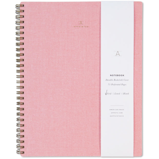 Appointed/ノートブック/Notebook/Blossom Pink：Grid