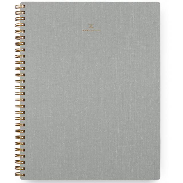Appointed/Notebook/Dove Gray: Lined