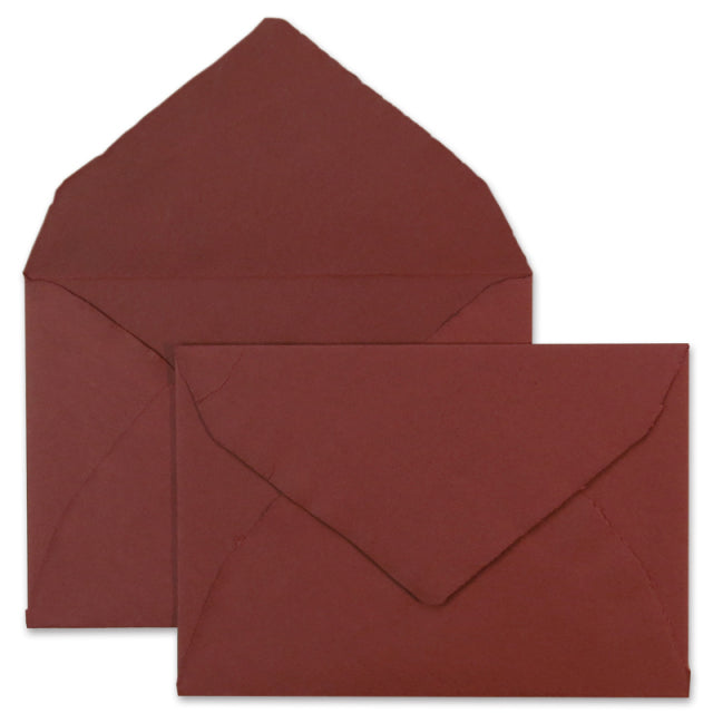 ARPA/ハンドメイドコットン封筒/Envelope: Bordeaux
