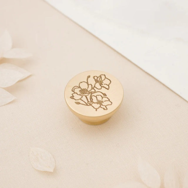 Artisaire/シーリングスタンプ/Poppy Wax Stamp - Classic Blonde Handle